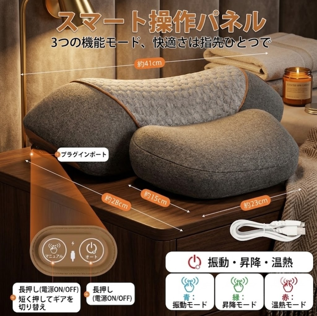 NAGIKAZE 首肩ほぐしまくら™